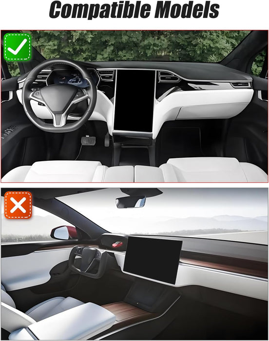 Windshield Sunshade | UV & Heat Blocking Reversible Cover for Tesla Model X 2015-2022