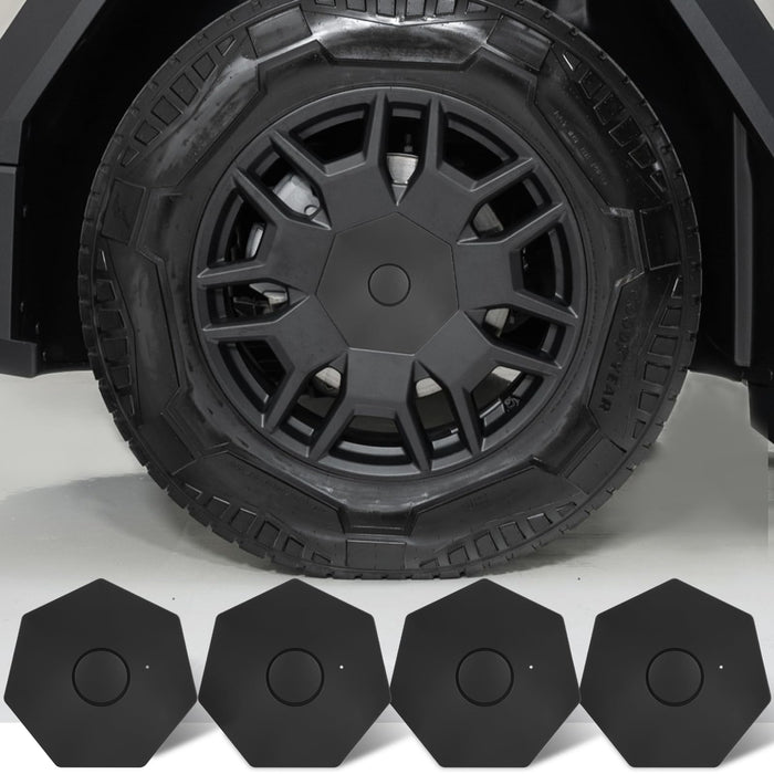 Tesla Cybertruck 2023-2025 Wheel Covers - 4PCS Hubcaps & Center Caps for Cybertruck