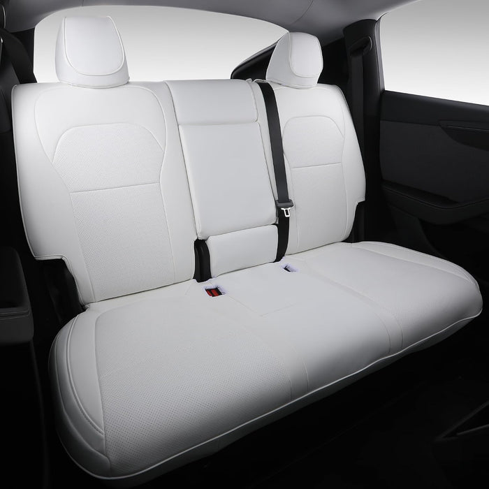 SUIYIO Custom Fit Nappa Leather Seat Covers for 2025-2026 Tesla Model Y Juniper 5-Seater
