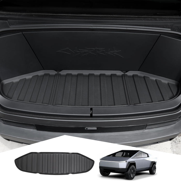 Tesla Cybertruck 2023-2025 Truck Bed Mat Set - Cargo Liner, Frunk Mat & Rear Sub Trunk Mat