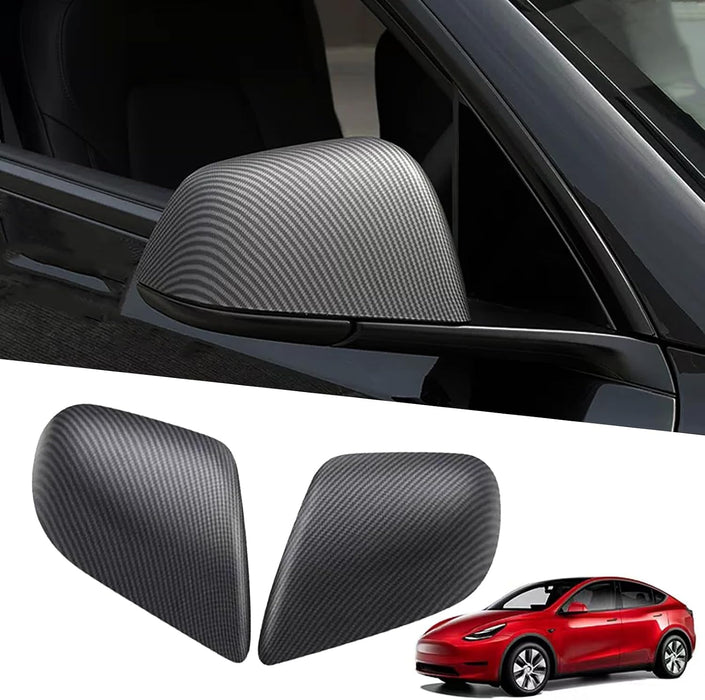 YHCDSEA Rearview Mirror Guard Cover for 2025-2026 Tesla Model Y Juniper