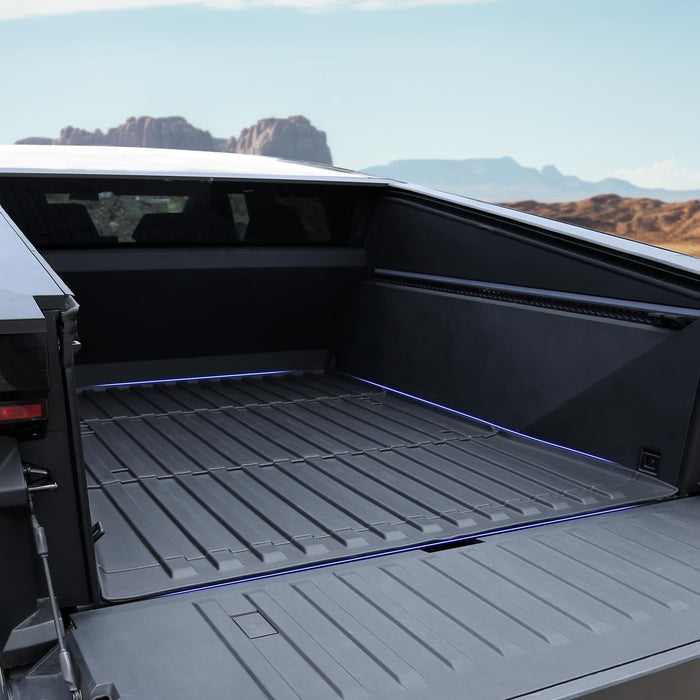 Tesla Cybertruck 2023-2025 Truck Bed Mat Set - Cargo Liner, Frunk Mat & Rear Sub Trunk Mat