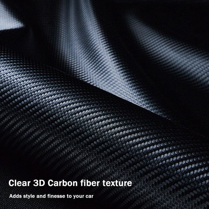 Carbon Fiber Steering Wheel Cover for Tesla Model 3 (2017-2023) | Model Y (2020-2024) | Matte Black Interior Accessory | Tesla Model 3/Y Upgrade