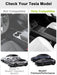 Foronetry 10-Piece Center Console Organizer for 2025-2026 Tesla Model Y Juniper Premium & Performance Black