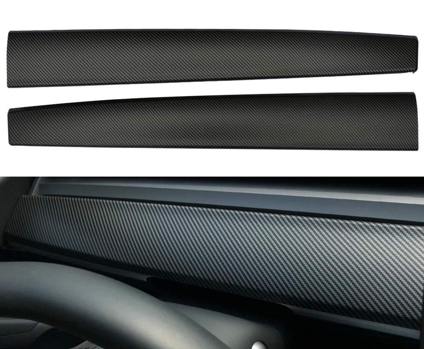 Dashboard Cover (Matte Carbon Fiber) | Tesla Model 3/Y (2018-2023)