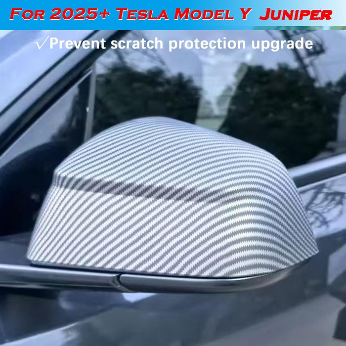 YHCDSEA Rearview Mirror Guard Cover for 2025-2026 Tesla Model Y Juniper