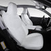 SUIYIO Custom Fit Nappa Leather Seat Covers for 2025-2026 Tesla Model Y Juniper 5-Seater