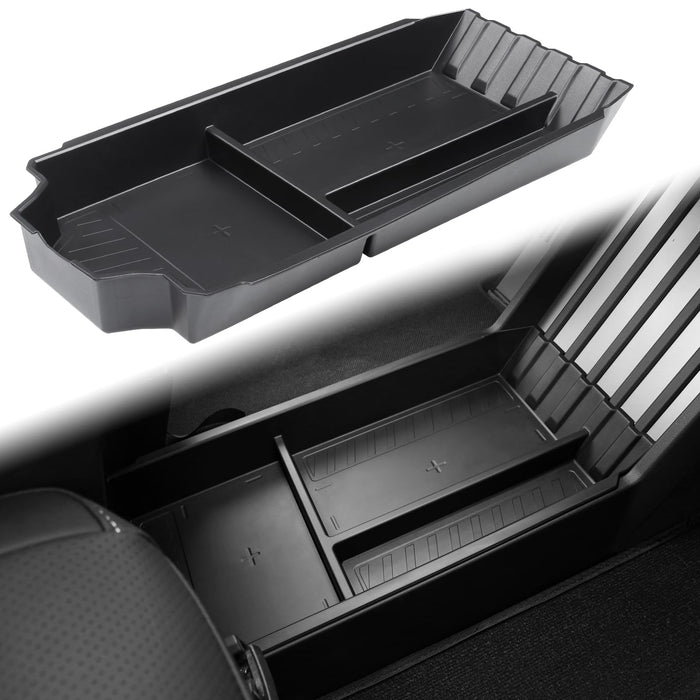 Tesla Cybertruck 2024-2025 Lower Center Console Organizer Tray - TPE Floor Storage