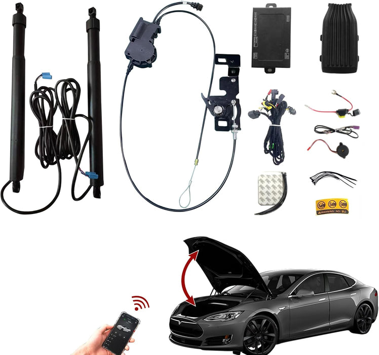 Tesla Model S Power Frunk Opener Kit | Hands-Free Electric Front Trunk Lift | Fits 2012-2026