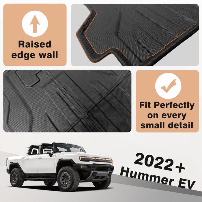 Tesla Cybertruck 2023-2024 Truck Bed Mat - TPE Heavy-Duty All-Weather Cargo Protection