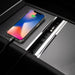 Retractable dual cable USB hub in Tesla Model 3 and Model Y center console