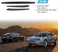 Dashboard cover and door trim set for Tesla Model Y and Model 3
