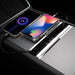 Retractable dual cable USB hub in Tesla Model 3 and Model Y center console