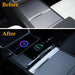 Retractable dual cable USB hub in Tesla Model 3 and Model Y center console