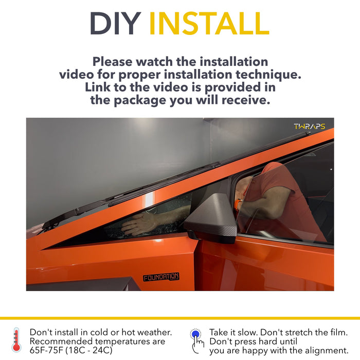 Nano Ceramic Windows Tint | Tesla Cybertruck