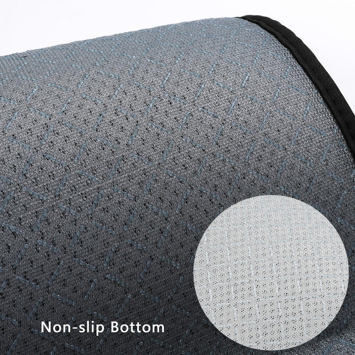 Rear Seat Cover for Tesla Model 3 Highland 2024-2026 | Model Y Juniper 2026 | 3PCS Black Ice Silk Protector Mat