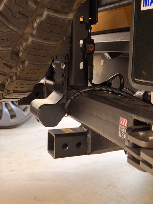 Rivian Rear Camera Relocation Kit - RiG'd Tire Swing Hitch Mount V2