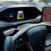 Gear shift stalk installed on Tesla Model S steering column
