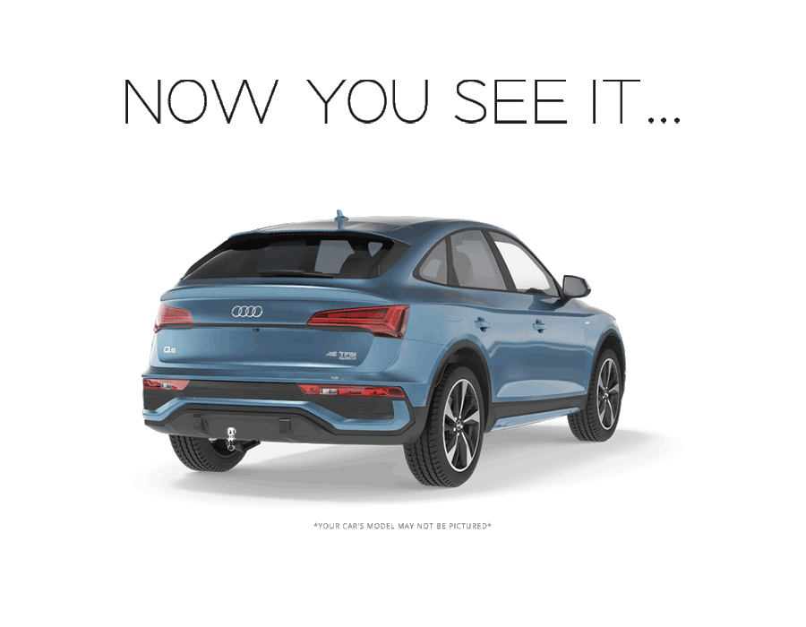 Audi A7 (2010-2018) with hidden Stealth hitch SHR30003