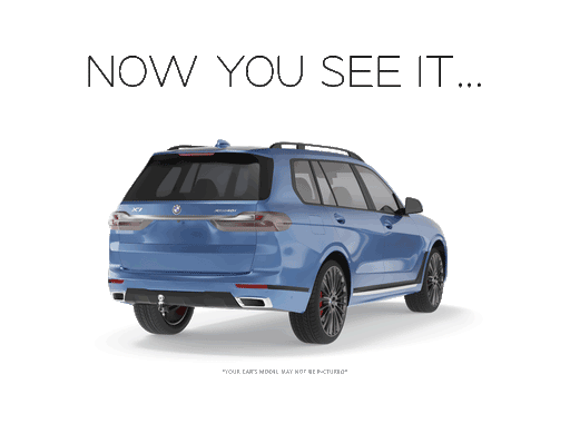 BMW X6 sDrive35i, xDrive35i & xDrive50i (2015-2019) with hidden Stealth hitch SHR31026