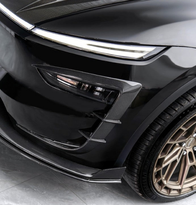 Ajuste de valencias superiores CMST para Tesla Model Y Juniper 2026-ON Fibra de carbono/FRP