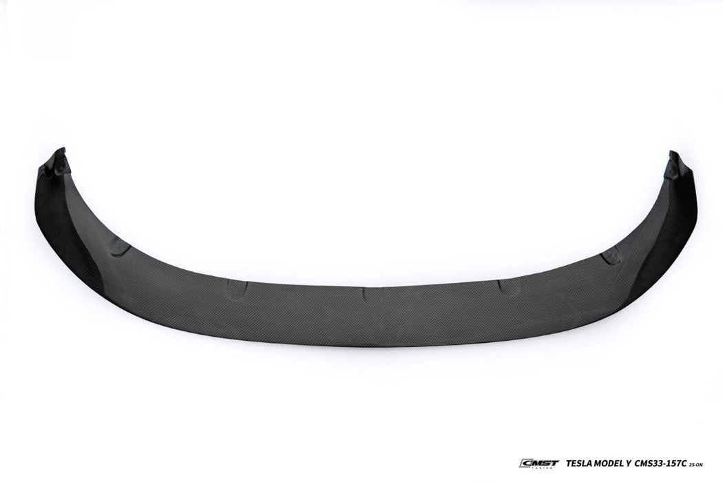 CMST Tuning V1 Front Lip for Tesla Model Y Juniper 2026-ON Carbon Fiber / FRP