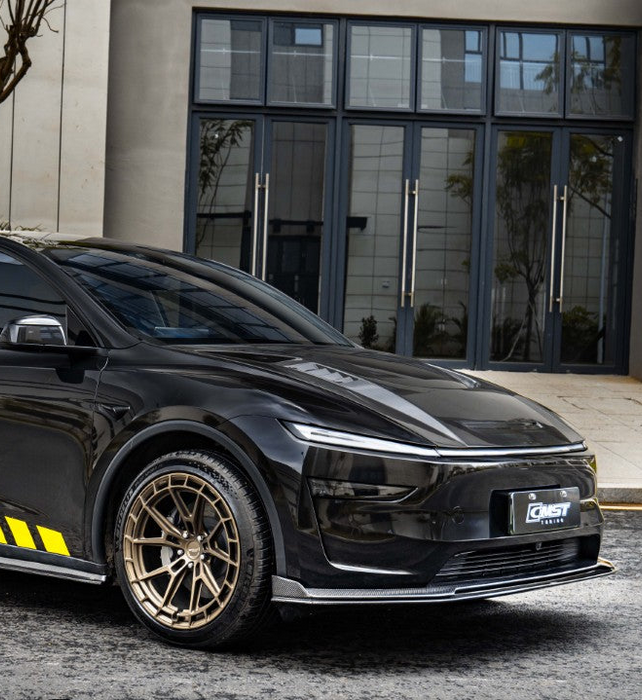 CMST Tuning V1 Front Lip for Tesla Model Y Juniper 2026-ON Carbon Fiber / FRP