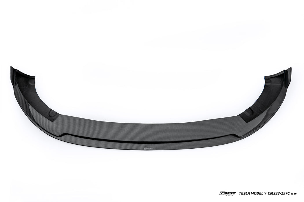 CMST Tuning V1 Front Lip for Tesla Model Y Juniper 2026-ON Carbon Fiber / FRP
