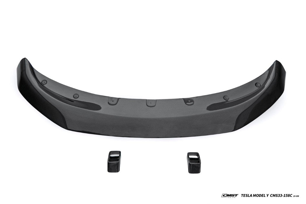 Borde frontal CMST Tuning V2 para Tesla Model Y Juniper 2026-ON en fibra de carbono/FRP