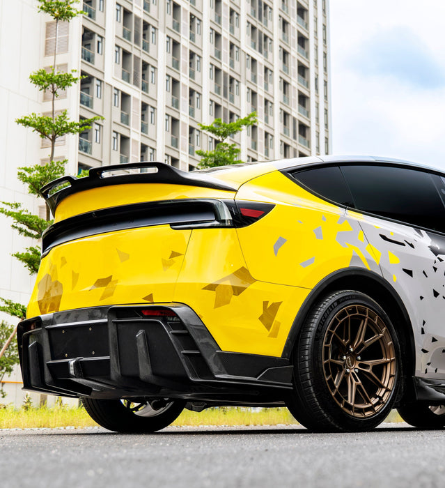 CMST Tuning V2 Rear Diffuser for Tesla Model Y Juniper 2026-ON Carbon Fiber / FRP