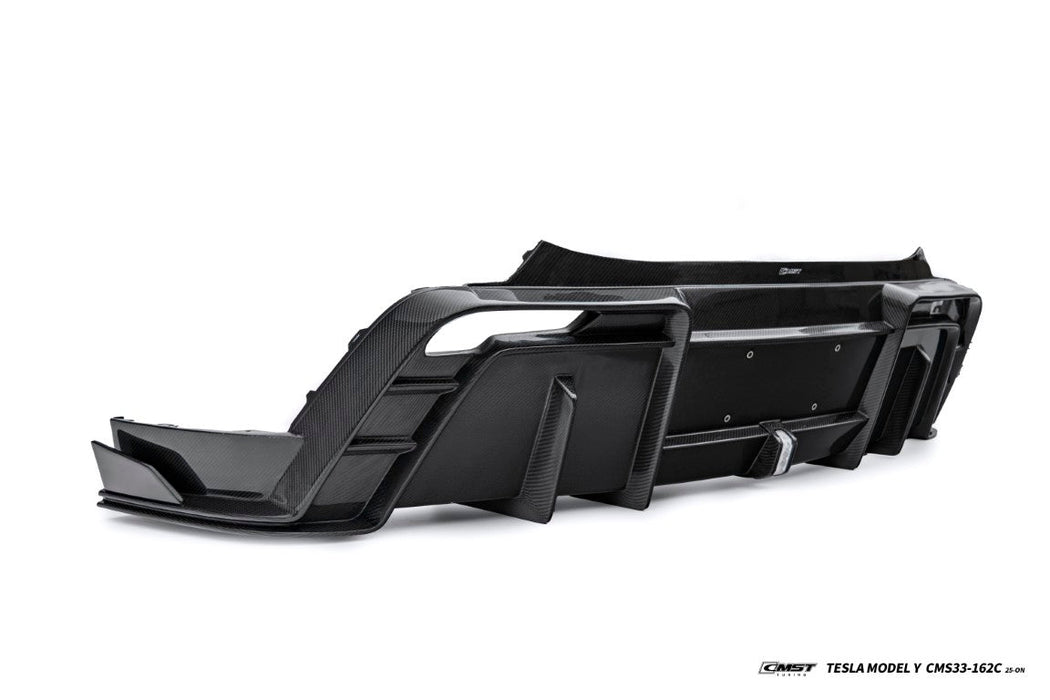CMST Tuning V2 Rear Diffuser for Tesla Model Y Juniper 2026-ON Carbon Fiber / FRP