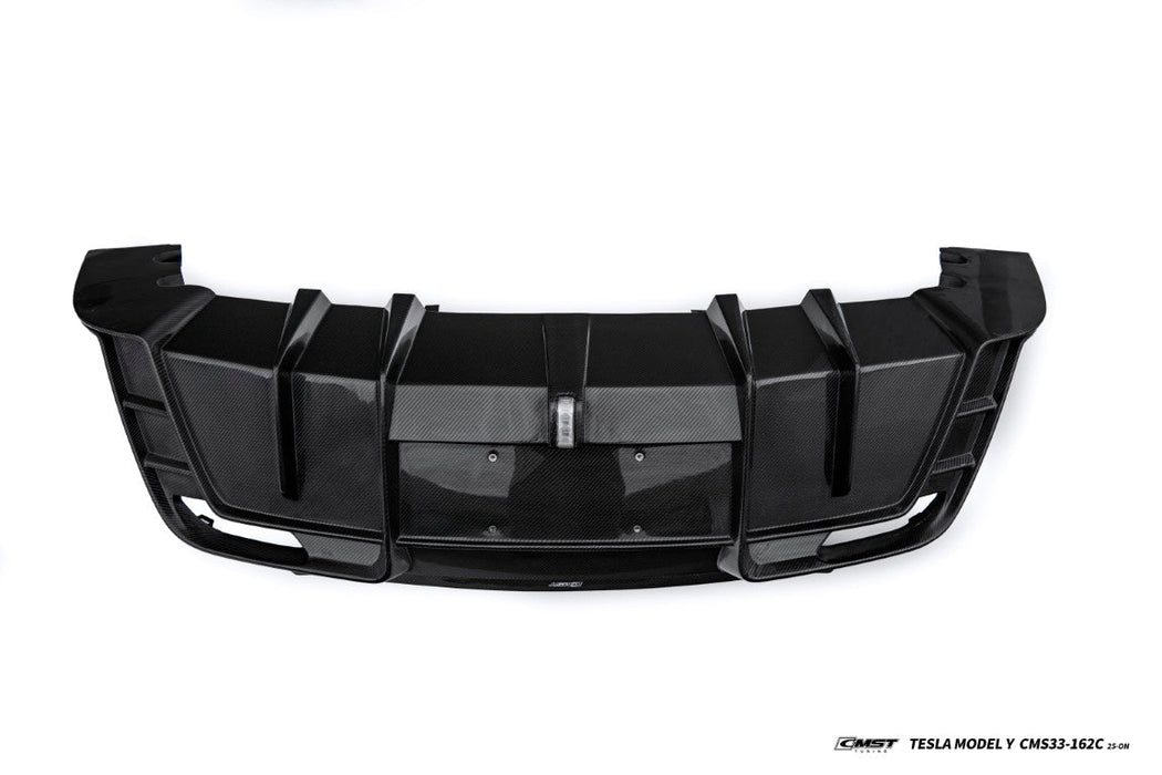CMST Tuning V2 Rear Diffuser for Tesla Model Y Juniper 2026-ON Carbon Fiber / FRP