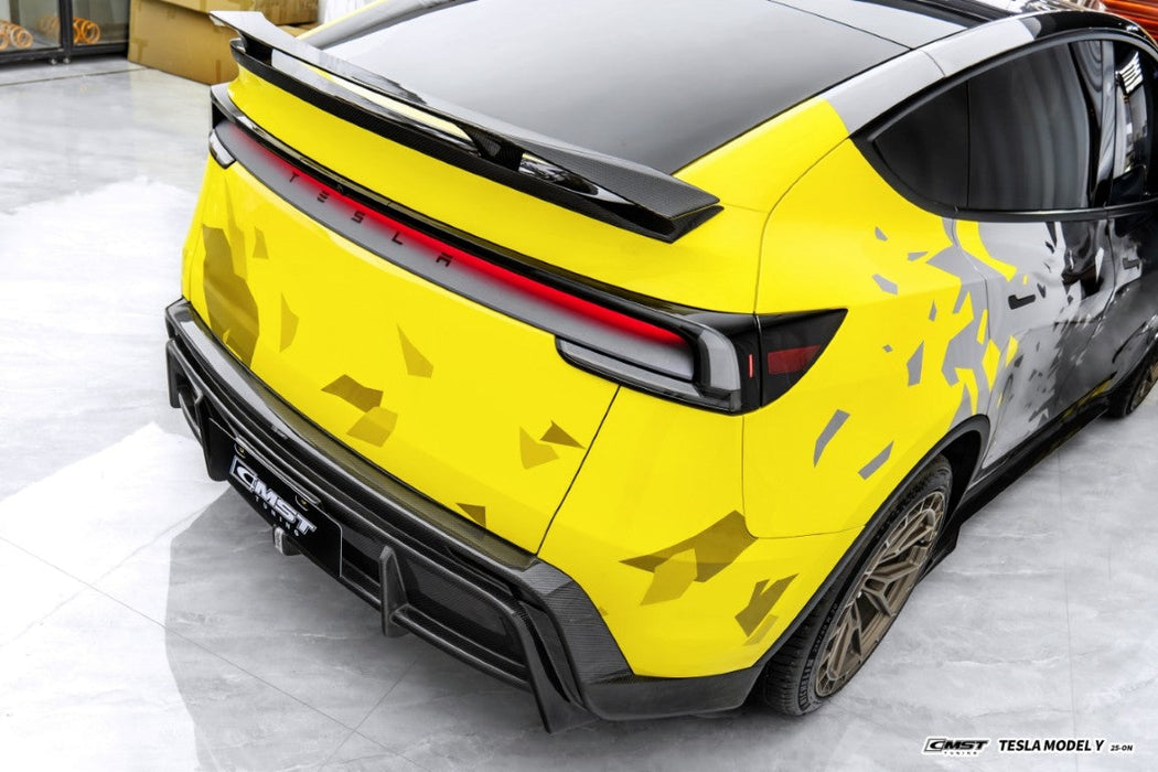 CMST Tuning V2 Rear Diffuser for Tesla Model Y Juniper 2026-ON Carbon Fiber / FRP