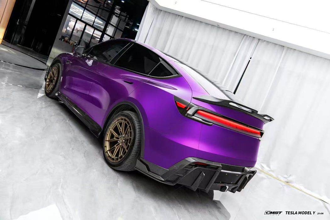 CMST Tuning V2 Rear Diffuser for Tesla Model Y Juniper 2026-ON Carbon Fiber / FRP