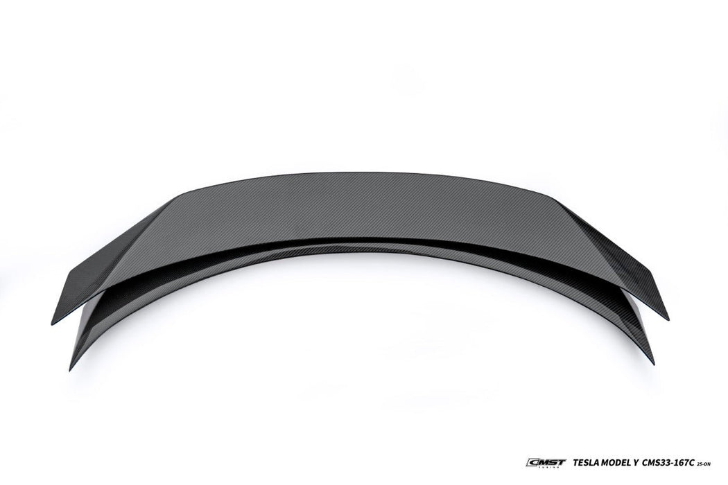 Alerón trasero CMST Tuning V1 para Tesla Model Y Juniper 2026-ON en fibra de carbono/FRP