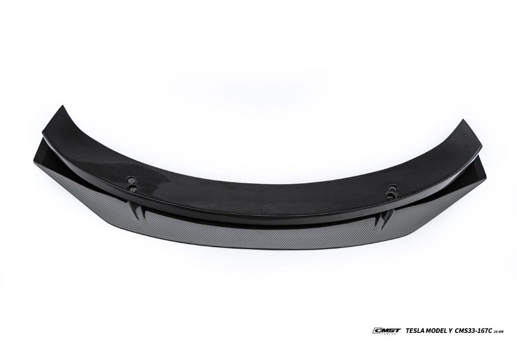Alerón trasero CMST Tuning V1 para Tesla Model Y Juniper 2026-ON en fibra de carbono/FRP
