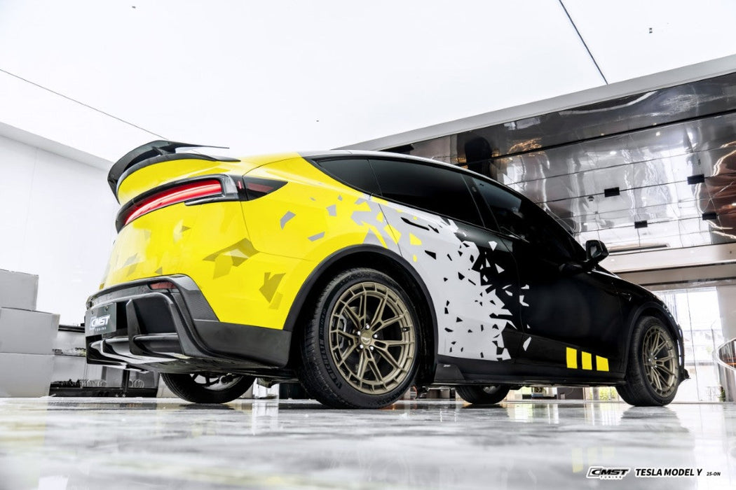Alerón trasero CMST Tuning V1 para Tesla Model Y Juniper 2026-ON en fibra de carbono/FRP