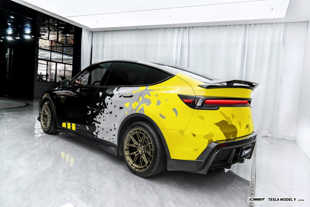 Alerón trasero CMST Tuning V1 para Tesla Model Y Juniper 2026-ON en fibra de carbono/FRP