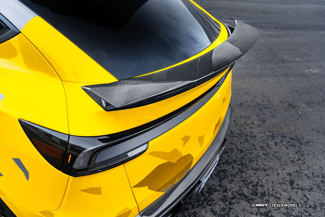 Alerón trasero CMST Tuning V1 para Tesla Model Y Juniper 2026-ON en fibra de carbono/FRP