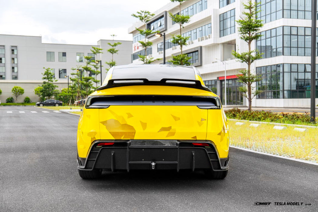 CMST Tuning V2 Rear Spoiler for Tesla Model Y Juniper 2026-ON Carbon Fiber / FRP