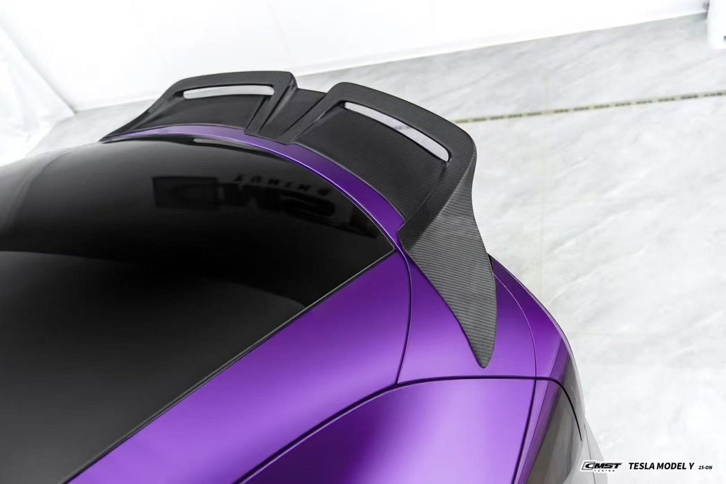 CMST Tuning V2 Rear Spoiler for Tesla Model Y Juniper 2026-ON Carbon Fiber / FRP