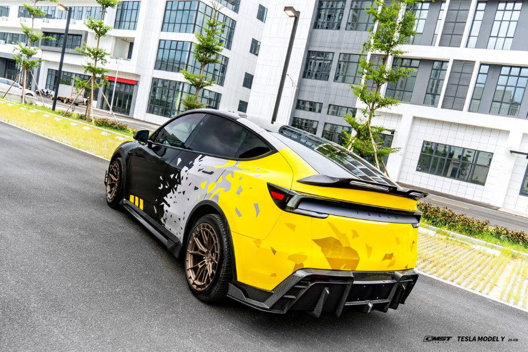 CMST Tuning V2 Rear Spoiler for Tesla Model Y Juniper 2026-ON Carbon Fiber / FRP