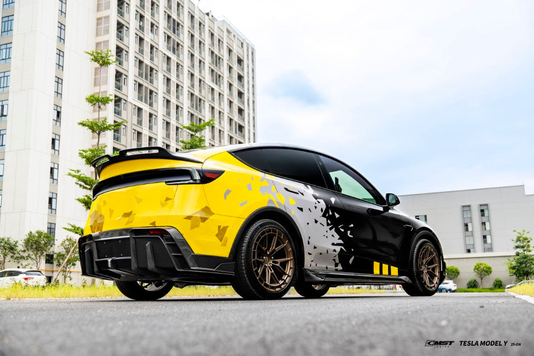 CMST Tuning V2 Rear Spoiler for Tesla Model Y Juniper 2026-ON Carbon Fiber / FRP