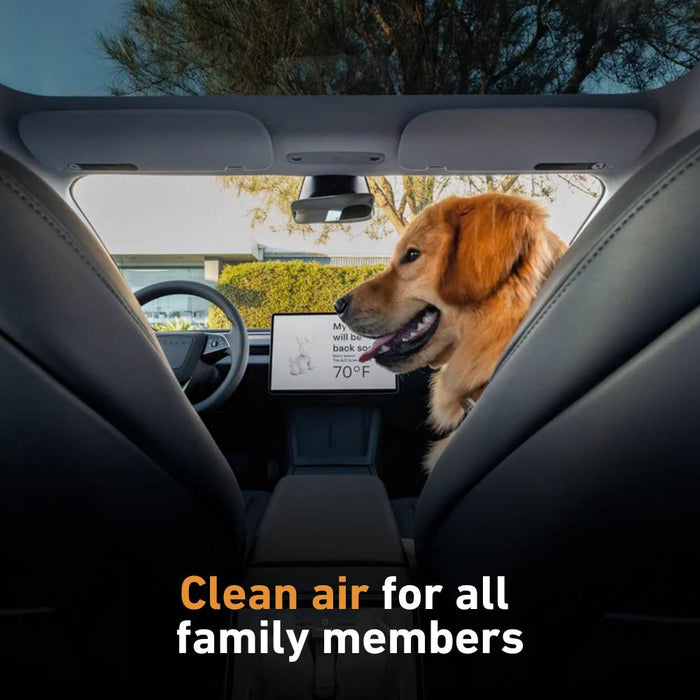 HEPA+Activated Carbon Cabin Air Filters for Tesla Model 3 and Y