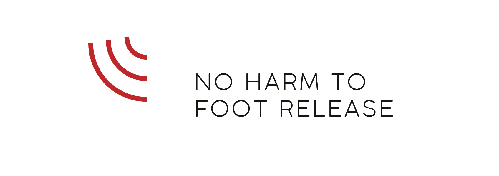 Does not block trunk foot-access sensor