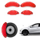 Caliper Covers 19"/20"/21" (Red & Matte Black) | Tesla Model Y - EV Bandit