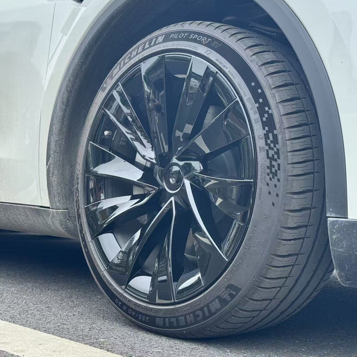 ABS Wheel Cover - 20 inch - Matte and Glossy Black, Gun Gray, Silver