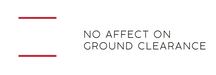 No loss of ground clearance
