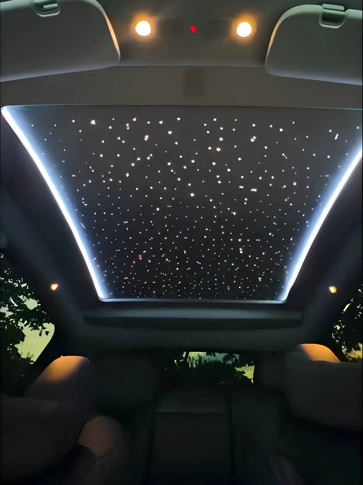 Cybertruck Stars in the Ceiling Sunroof Sunshade | Voice Controlled Starlight Roof for Tesla Cybertruck (2024+)