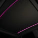 Starlight sunshade with pink ambient light strips